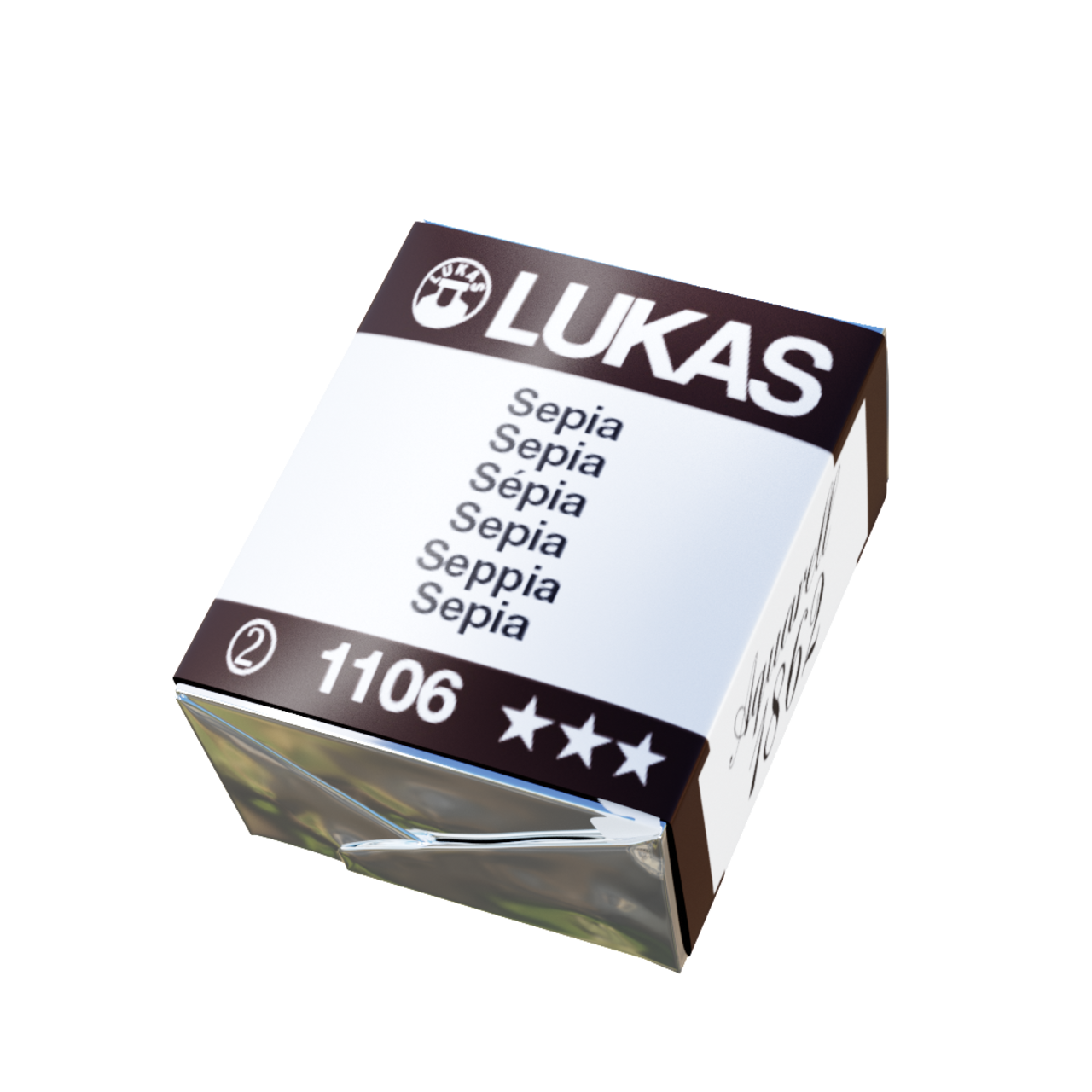 LUKAS 1862 Aquarell Artists' Watercolor Pans, Half Pan - Vibrant Professional Grade Watercolor Paint - Easy-to-Wet, Intense Color, Long-lasting - Ideal for Professional Watercolorists